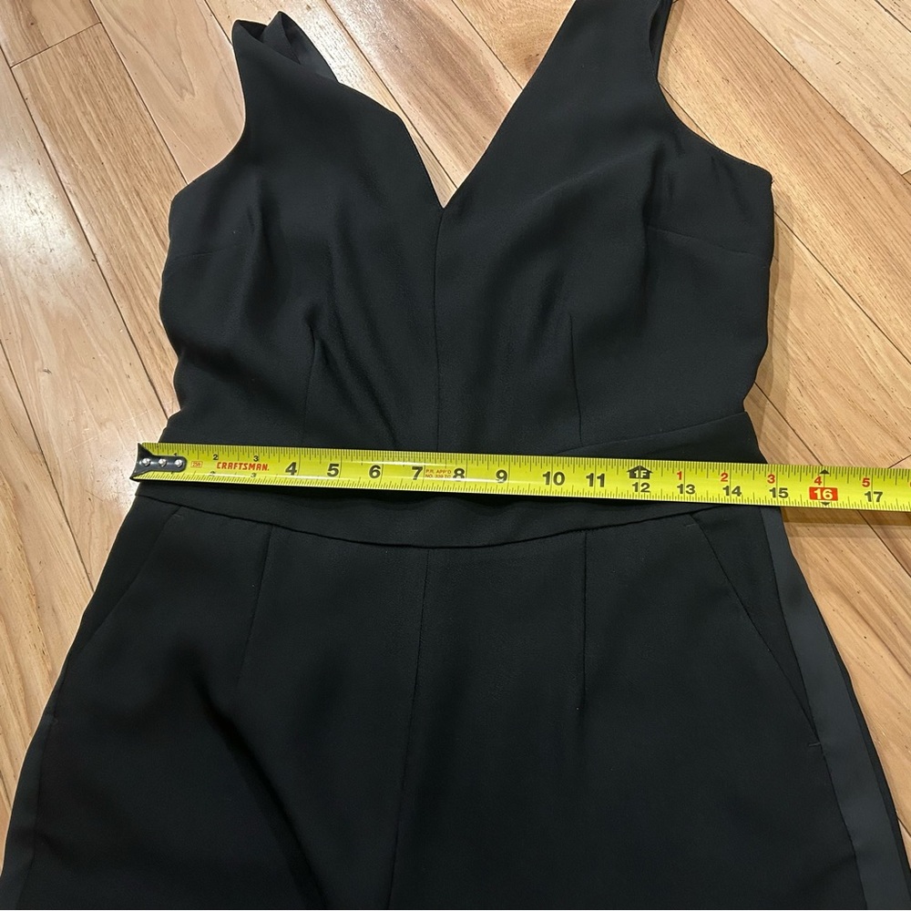 NWT Boden Black Timeless Minimalist Sleeveless Pants Jumpsuit - Women’s Size 6P - Picture 8 of 9